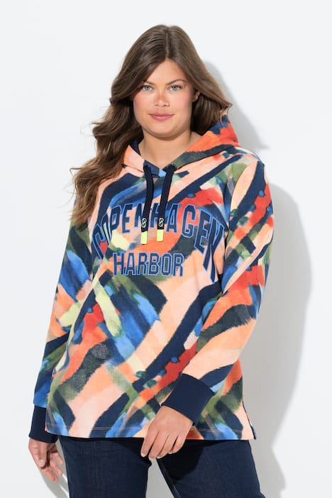 Sweatshirt, lange ermer, hette