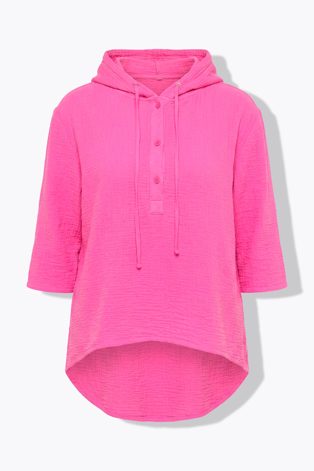 Stora storlekar Blus i A-linjemodell, Dam, rosa, storlek: 48, Bomull, Angel of Style