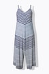 Jumpsuit, A-lijn, strepen
