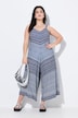 Jumpsuit, A-lijn, strepen