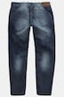 Men+ Jeans Bauchfit, tapered Loose Fit, Elastikbund, 5-Pocket, bis 72