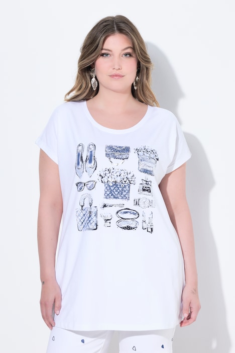 T-Shirt, Komfort Fit, Accessoire-Motiv