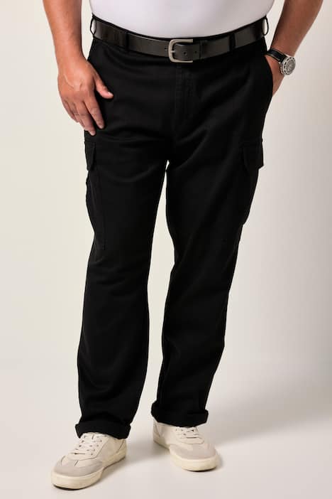Men+ Cargojeans Bauchfit, Straight Fit, Colordenim, bis 72
