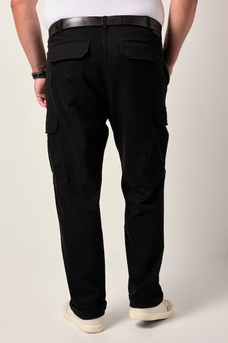 Men+ Cargojeans Bauchfit, Straight Fit, Colordenim, bis 72