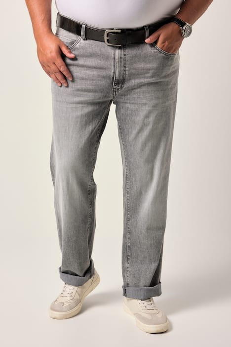 Men+ Jeans, Regular Fit, 5-Pocket, bis 72/36