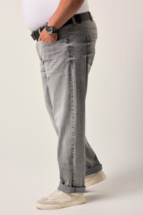 Men+ Jeans, Regular Fit, 5-Pocket, bis 72/36