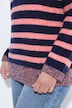 Ringel-Strickpullover, Rundhalsausschnitt,Langarm