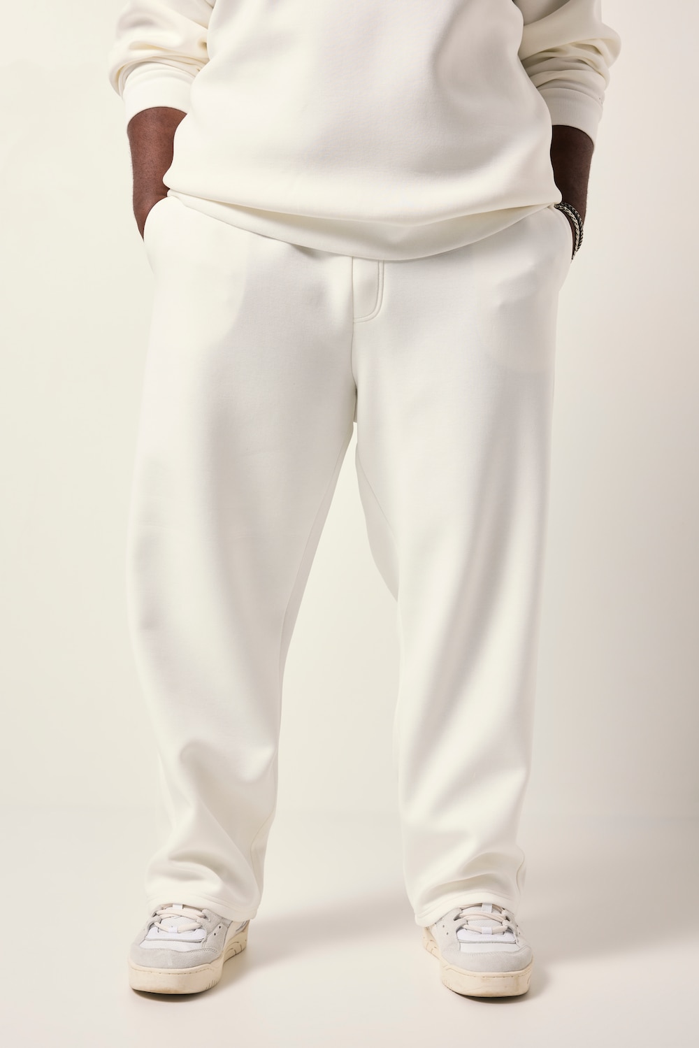 STHUGE sweatpants, elastisk linning, baggy fit, op til 8XL