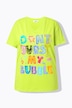 T-Shirt, Boxy Fit, bunter Schriftzug