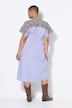 Hemdblusenkleid, Oversize Shape, Leo-Patch