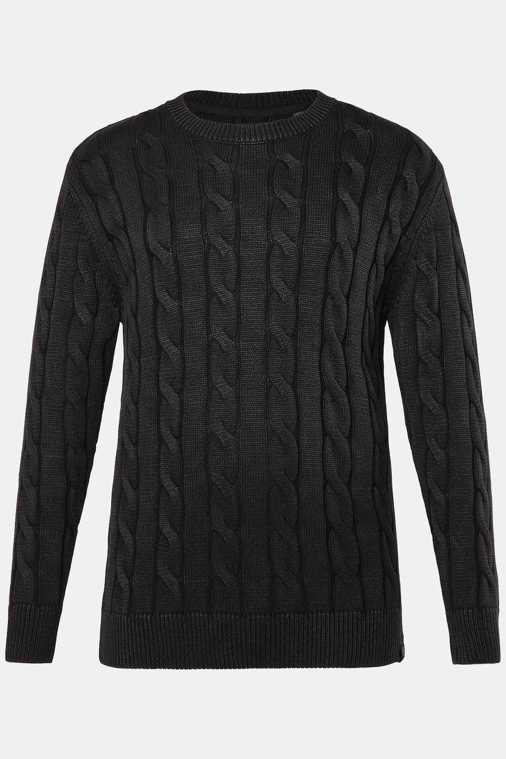 STHUGE Pullover, Zopfstrick, Vintage Look, bis 7 XL
