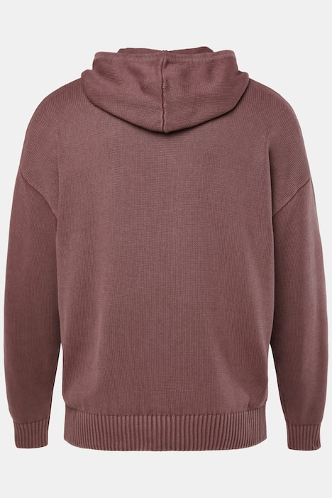 Sweat-shirt en maille STHUGE, capuche - jusqu'au 7 XL