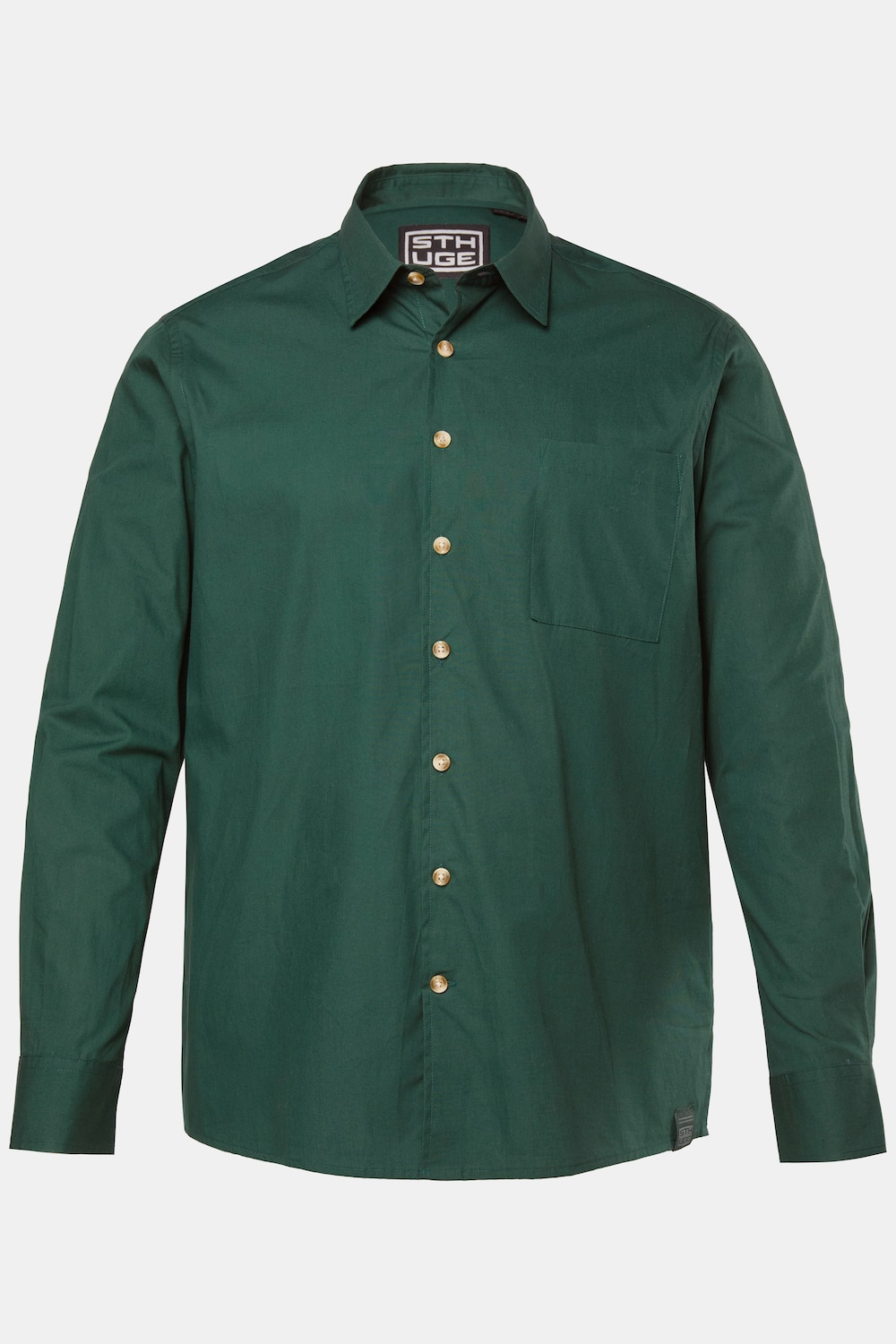 Stora storlekar Skjorta, Her, turkos, storlek: 5XL, Bomull, STHUGE