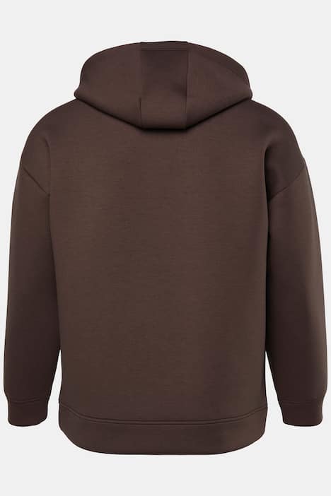 Veste à capuche STHUGE, tissu scuba, poche kangourou - jusqu'au 8 XL