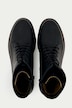 Botines de cuero, acordonado, plantilla intercambiable, ancho H