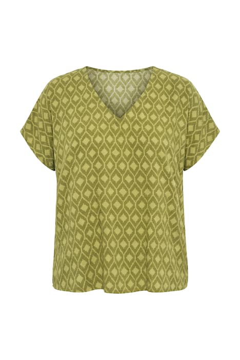 Halenkové tričko, oversize, kosočtverce