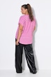 Blusenshirt, oversized, Rauten