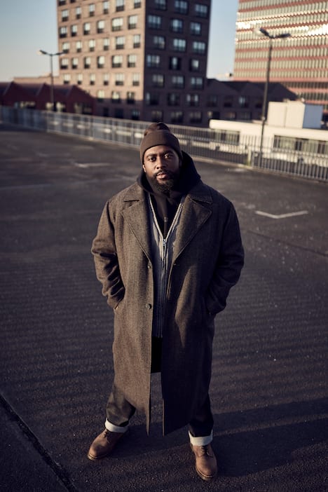 Manteau STHUGE, motif à chevrons - jusqu'au 8 XL