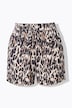 Short, wijde pijp, mousseline, XL-leo