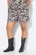 Short, wijde pijp, mousseline, XL-leo