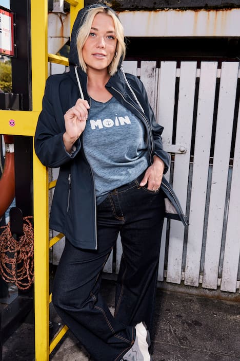 Kurtka softshell HYPRAR, hydrofobowa, kieszenie na zamek