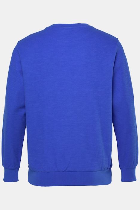 Sweatshirt, Bruststick, bis 8 XL