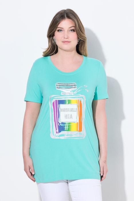 T-Shirt, A-Linie, Flakon-Motiv