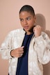 Blouson, boxy form, jungle-jacquard