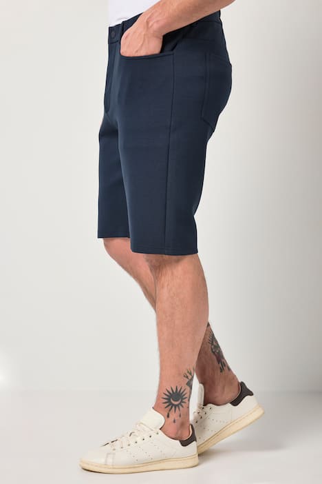 Bermuda JP1880 da ufficio in jersey dalla collezione di capi coordinati NEW YORK con cinque tasche e FLEXNAMIC®, fino alla tg. 8XL