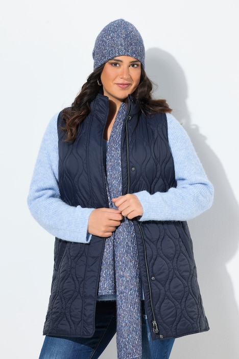 HYPRAR Steppweste, A-Linie, 2-Wege-Zipper, recycelt