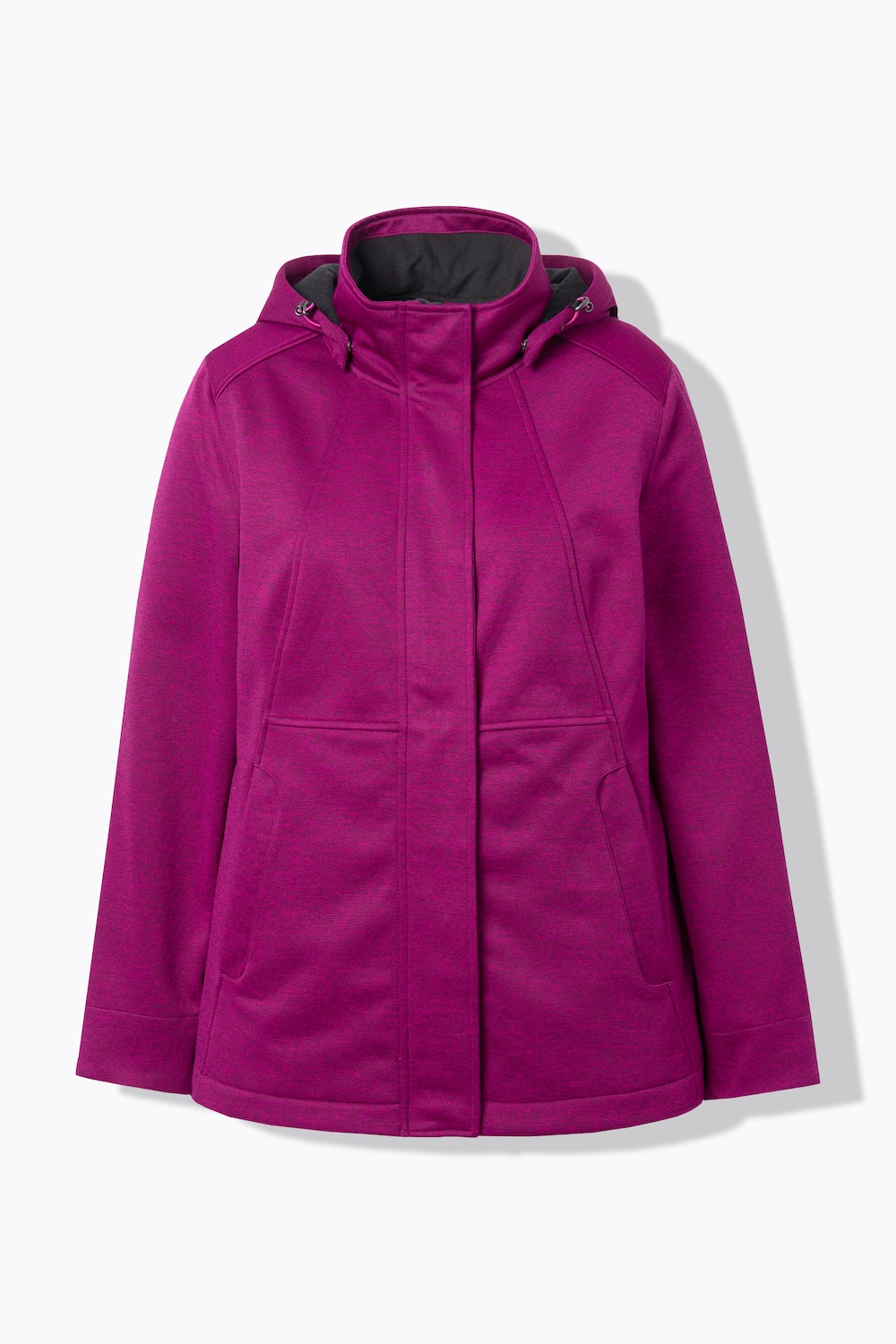 Stora storlekar HYPRAR Softshelljacka, Dam, lila, storlek: 50/52, Polyester, Ulla Popken