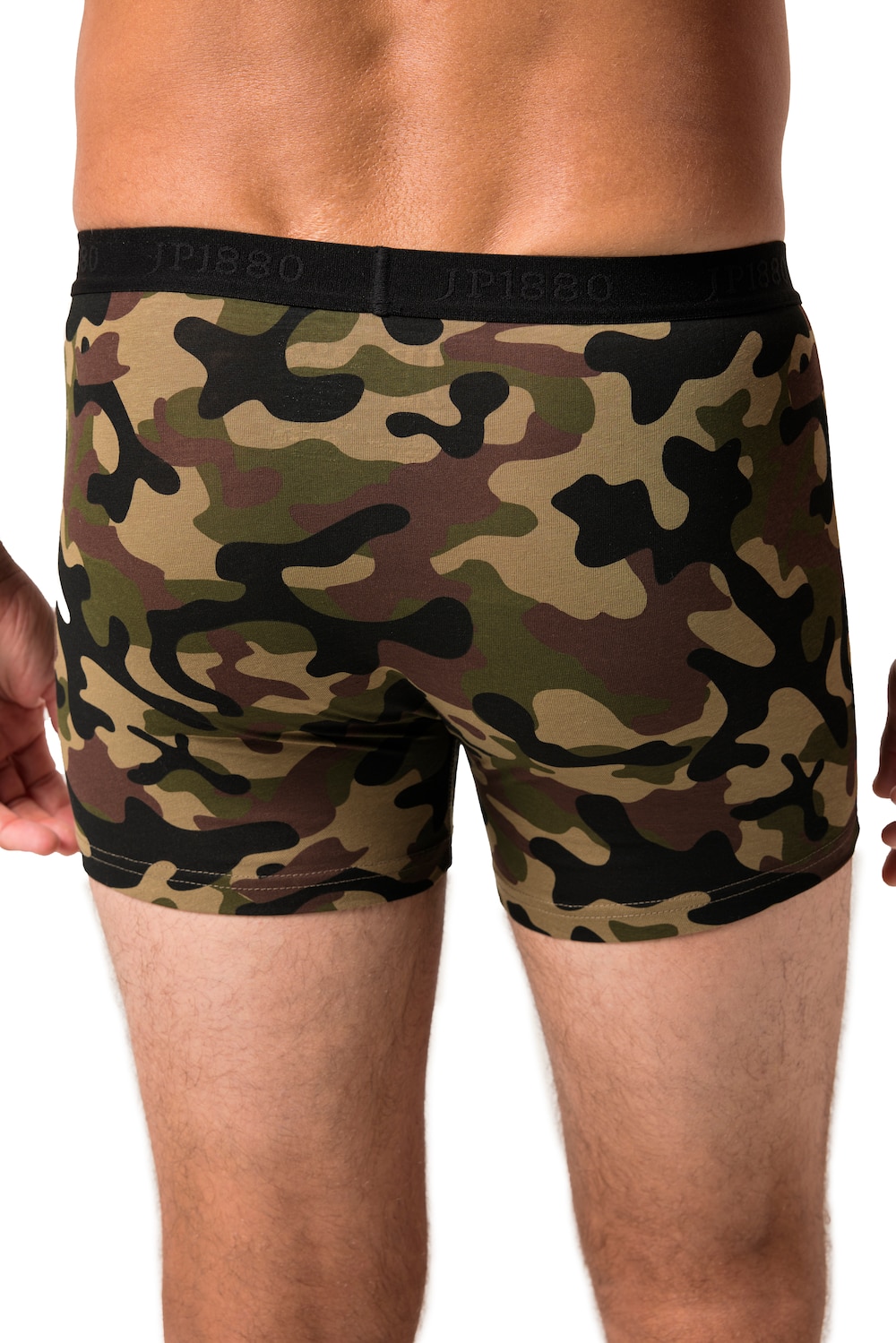 Stora storlekar Boxershorts FLEXNAMIC®, Her, grön, storlek: XXL, Bomull, JP1880