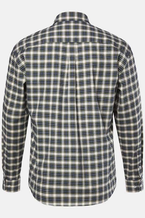 JP1880 Karohemd, Langarm, Buttondown-Kragen, Modern Fit, bis 8 XL