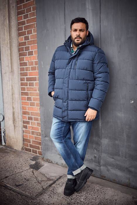 Men+ Kapuzenparka, Zipptaschen, bis 8 XL