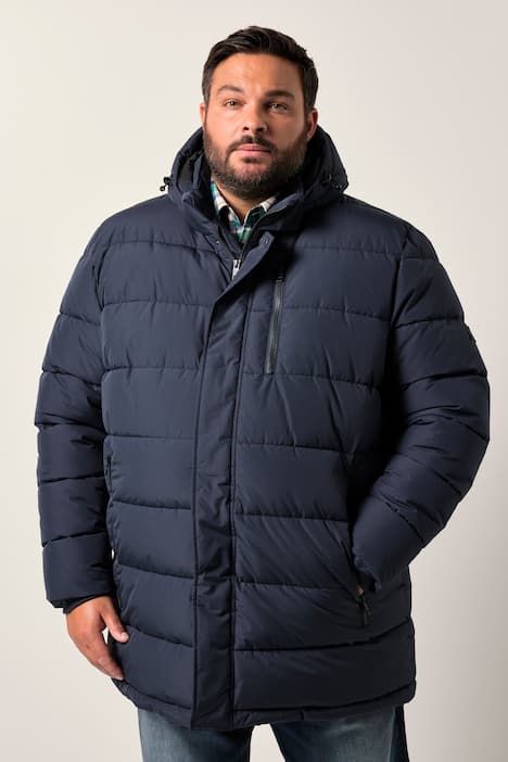 Men+ Kapuzenparka, Zipptaschen, bis 8 XL