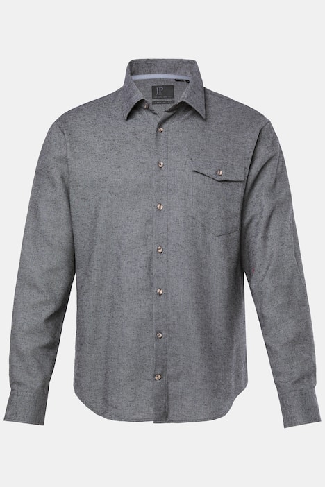 JP1880 Flanellhemd, Langarm, Kentkragen, Modern Fit, bis 8 XL