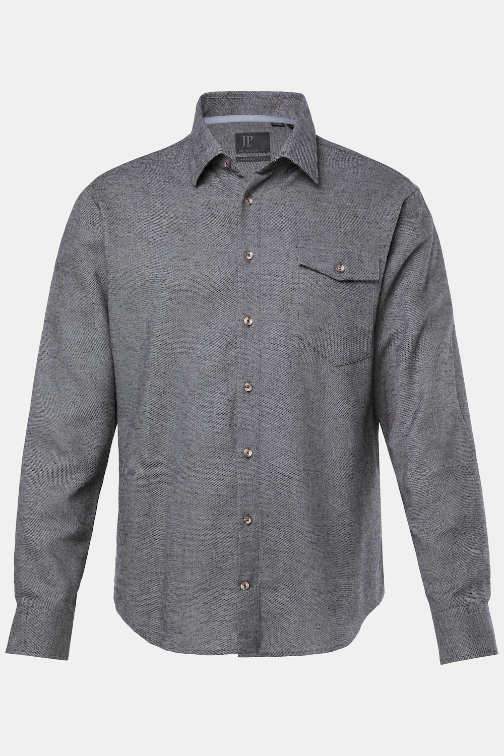 JP1880 Flanellhemd, Langarm, Kentkragen, Modern Fit, bis 8 XL