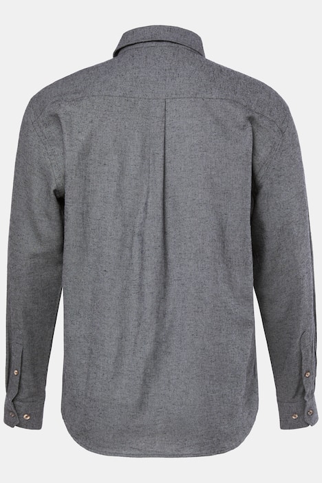 JP1880 Flanellhemd, Langarm, Kentkragen, Modern Fit, bis 8 XL