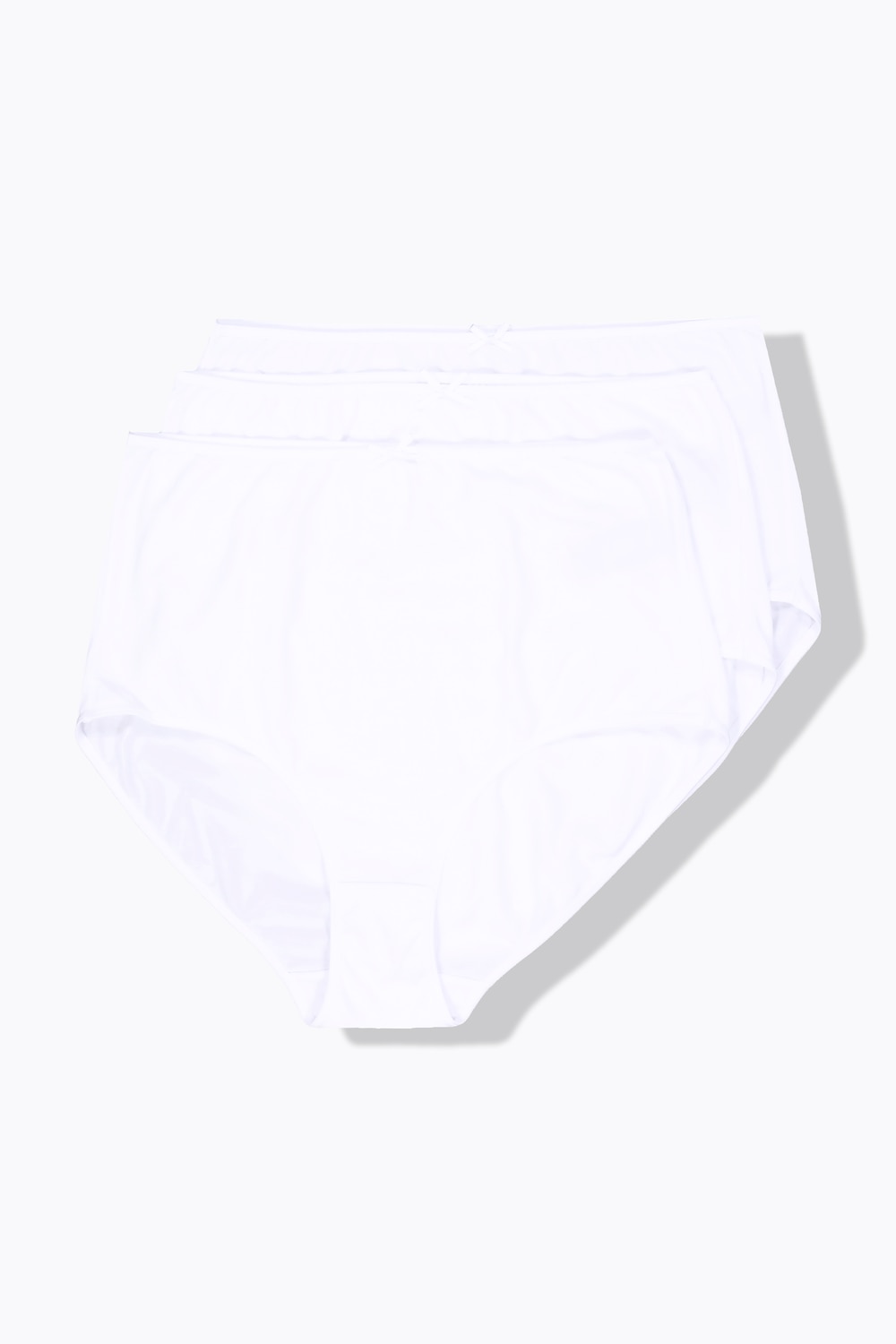 Maxislips, 3er-Pack, einfarbig