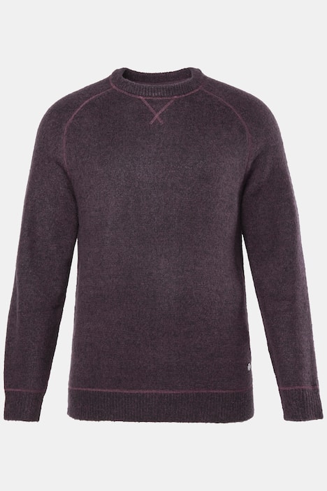 JP1880 Pullover, CashmereTouch Strick, Rundhalsausschnitt, bis 7 XL