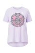 T-shirt, A-line, leo/neon smiley