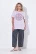 T-Shirt, A-Linie, Leo/Neon Smiley