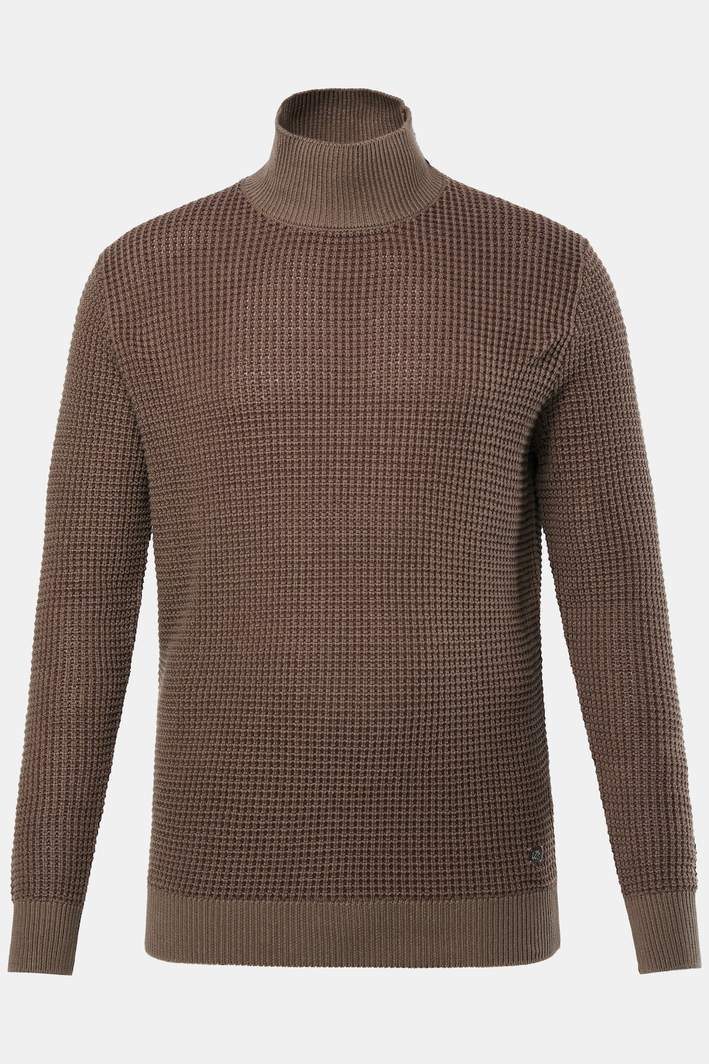 JP1880 Rollkragen-Pullover, Strukturstrick, bis 7 XL