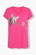 T-Shirt, Komfort Fit, Pailletten-Sternen