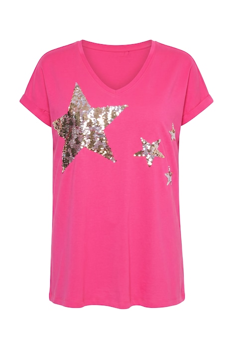 T-shirt, comfort fit, sequin stars