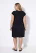 Shirtkleid, A-Linie, Jersey, Glitzer-Schriftzug