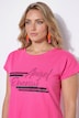 Shirtkleid, A-Linie, Jersey, Glitzer-Schriftzug