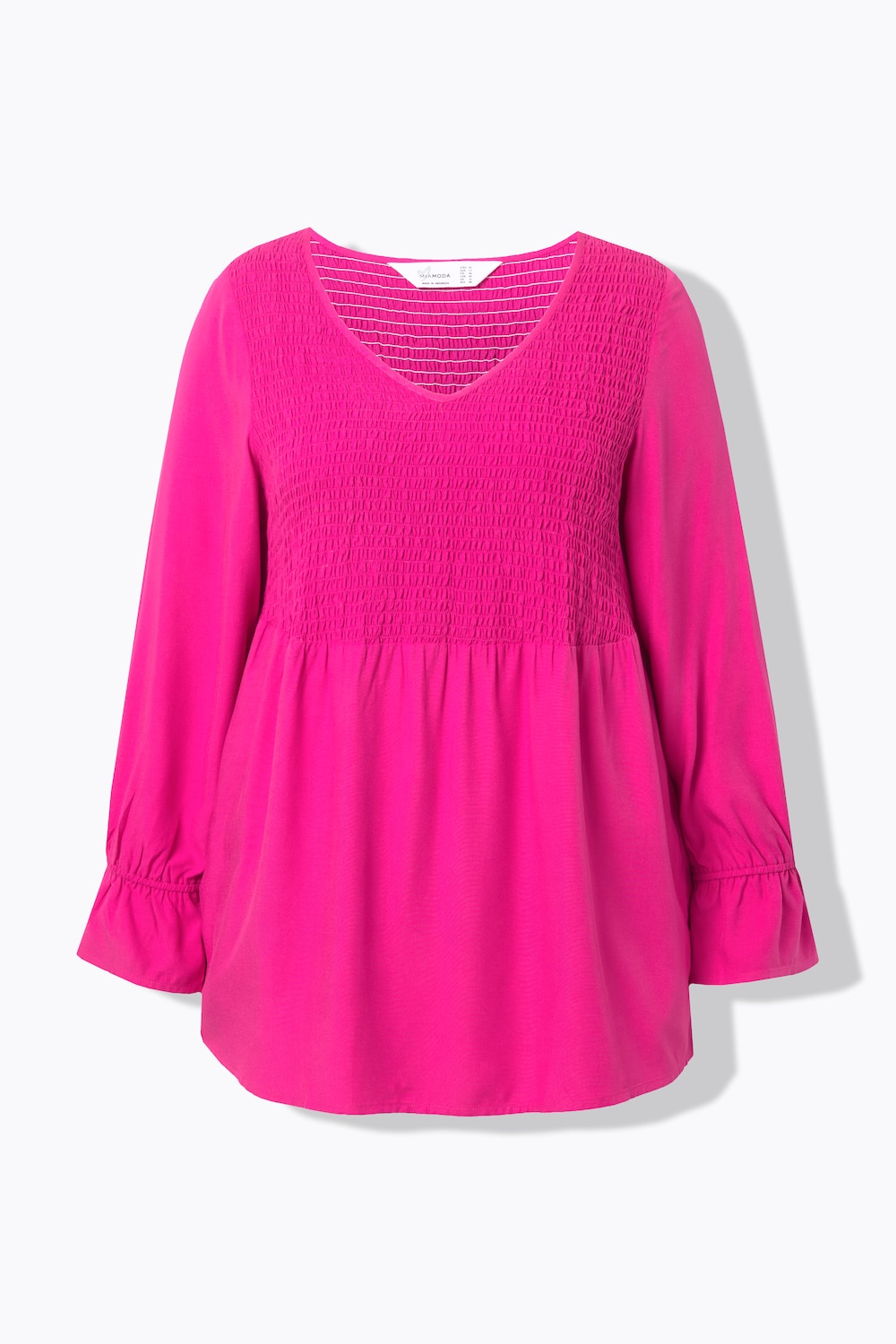 Stora storlekar Blus, Dam, rosa, storlek: 60, Viskos, Mia Moda