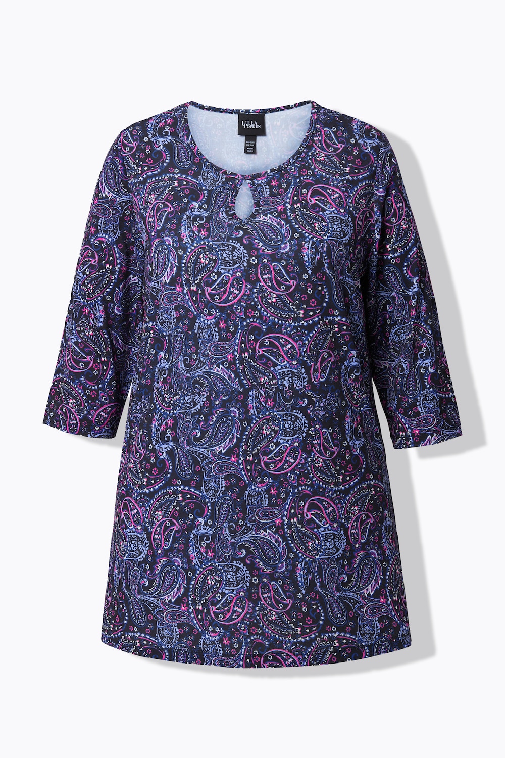 Stora storlekar T-shirt, Dam, svart, storlek: 58/60, Polyester, Ulla Popken