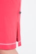 Bigshirt, print, V-hals, korte mouw